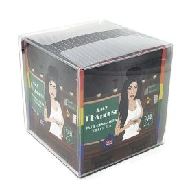 Amy TEAhouse: Organic Jade Genmaicha Green Tea (Caffeinated) (size: 20pk (Cube))