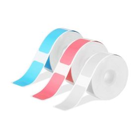 3pcs Tape, 3 Rolls 15x30mm Label Tape, D30 Portable Thermal Label Printing Paper For Office School Home (Option: 3pcs)